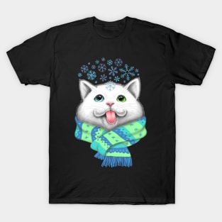 Winter cat T-Shirt